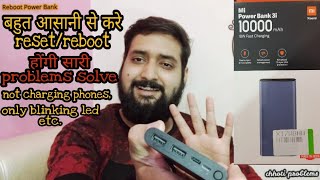 🤔How to resetreboot mi power bank 3i🔥in seconds✨chhoti problems✨in Hindi [upl. by Deland]