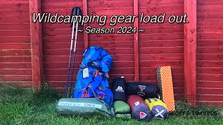 Camp Gear Load Out  Wild Camping Overview  Tents Sleep System Cook System amp Others [upl. by Nohj]