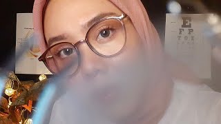 ASMR Doctor Roleplay  Cleaning Your Eye amp Eye Exam 👁️ [upl. by Tnecillim526]