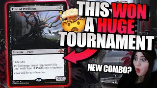 This NEW OTK Tree Combo Deck is CRAZY🌳MTG Gameplay amp Deck Tech [upl. by Ennalyrehc]