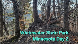 Whitewater State Park Minnesota Day 2 [upl. by Annohsed686]