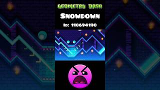 Snowdown in Geometry Dash 🤩 geometrydash trending christmas robtop feedshorts fyp [upl. by Abixah]