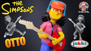 OTTO  THE SIMPSONS  JAKKS PACIFIC  REVIEW BR [upl. by Llechtim]