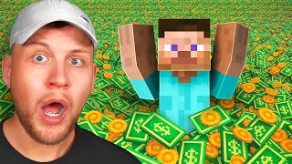 Ich HACKE UNENDLICH GELD in Minecraft 😱 [upl. by Aruasor]