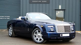 UNBELIEVABLE ROLLSROYCE PHANTOM DROPHEAD COUPE  TF PRESTIGE CARS [upl. by Samuelson]