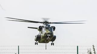 CH53G 8434  Action in Laupheim ETHL [upl. by Vadim828]