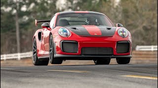 Porsche 911 GT2 RS Record Lap at Road Atlanta – Highlight Film with Randy Pobst Onboard Camera [upl. by Cammy]