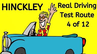 Hinckley Driving Test Route  Real Test Route  Full Commentary drivingtestwizard2569 [upl. by Aimar]