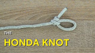 How to the Honda Knot  The Lasso Knot or Lariat Knot [upl. by Eelatan623]