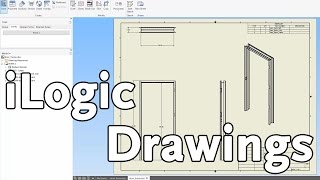 iLogic Forms amp Drawing Automation  Quick Tip [upl. by Ash919]