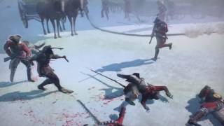 Sweet fight scene vs British Redcoats and a shoutout  Assassins Creed 3 [upl. by Grevera]