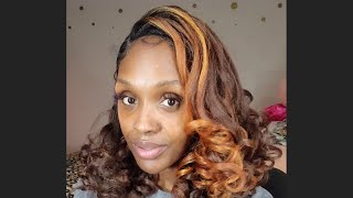 Janet Collection Natural Me Blowout Lace Wig Jasmina Phoenix [upl. by Annah]