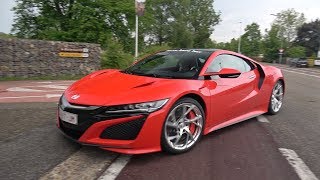 Honda NSX Exhaust Sounds on the Road [upl. by Eeryt812]