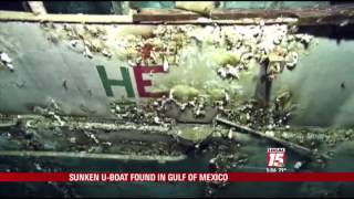 Sunken Nazi Boat Found Near Gulf Coast [upl. by Assanav]