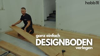 Designboden verlegen  Tutorial von Hobb [upl. by Bathsheb761]