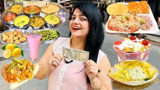 Living on Rs 500 for 24 Hours Challenge  Dombivli Food Challenge [upl. by Nerra70]