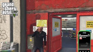 GTA5  The gun shop when i call polics came here and what happen [upl. by Leanor]