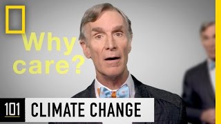 Climate Change 101 with Bill Nye  National Geographic [upl. by Ynaoj514]