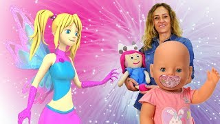 Spielspaß mit Nicole und Puppen  Smarta und Flügel für Barbie [upl. by Sterrett]