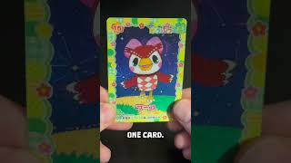 Animal Crossing Cards MOVE shorts AnimalCrossing ACNH [upl. by Arag]