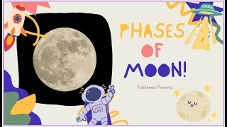 The Phases of Moon kidslearning kidsrhymeschildrensongs kidsnurseryrhyme nurseryrhymes [upl. by Laverne]