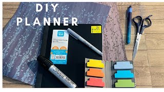 DIY Planner out of a notebook  Affordable planner [upl. by Barna982]