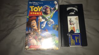 UK VHS opening Toy Story RENTAL COPY [upl. by Aynodal]