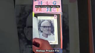 Biology Investigatory Project shorts practical experiment project [upl. by Fawna81]