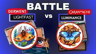 💥 LIVE BATTLE  LIGHTFAST vs LUMINANCE  Quels crayons choisir pour nos coloriages [upl. by Pleione205]