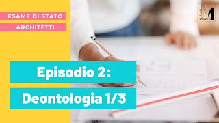 02  DEONTOLOGIA  introduzione 13 [upl. by Yeorgi]