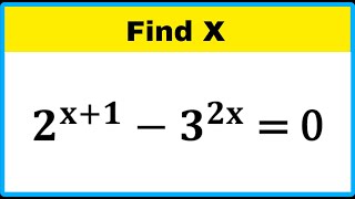 Russian Olympiad Mathematics  Challenging Exponential Equation [upl. by Drofwarc]