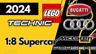 2024 LEGO Technic 18 Supercar Discussion [upl. by Itsirhc]