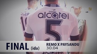 Remo 1 x 1 Paysandu Final  Jogo de ida  Parazão 2017 [upl. by Lancey]