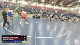 250 Lbs Cons Semi  Kendrick Vande Velde KS Vs William Bishop KS D0f5 [upl. by Urien859]