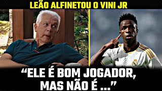 quotSó joga de cabeça Baixaquot LEÃO MANDOU A REAL SOBRE O VINÍCIUS JUNIOR [upl. by Faletti312]