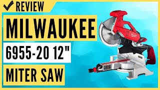 Milwaukee 695520 12quot Miter Saw Review [upl. by Aylmar]