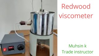 Redwood Viscometer [upl. by Yltnerb]