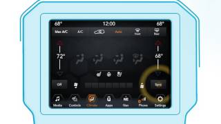 Automatic Climate ControlsUsing automatic temperature control on 2017 Jeep Compass MP [upl. by Kallista]