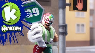 WWE Slam City  The Crossing Guard ft Rey Mysterio [upl. by Hearsh]