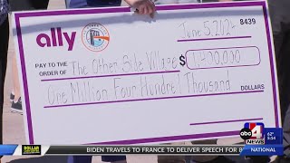 Ally Bank donates more than 1M to The Other Side Village in SLC [upl. by Ahsenyt]