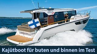 Aquador 35 AQ – Kajütboot für buten und binnen [upl. by Iarised663]