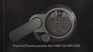 How to Program Your Fingerprint on a Sentry®Safe Fire Safe [upl. by Schlosser]