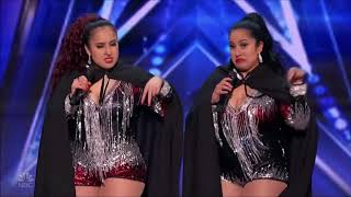 AMERICA´S GOT TALENT  PERUANAS GEMELAS SORPRENDEN AL MUNDO [upl. by Euqinahc]