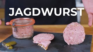 Jagdwurst  Würzig kräftig super lecker [upl. by Nimad]