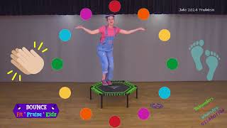 BOUNCE FitPraiseKids Kom Kom  Jan De Wet amp die Loflaaities Aerobic Dance Fun [upl. by Muryh]