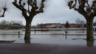 Crue Tournus 2018 inondation [upl. by Shum]