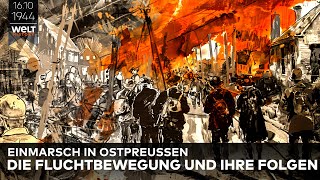 16 Oktober 1944 Die Flucht aus Ostpreußen  Eine Tragödie im Zweiten Weltkrieg [upl. by Ylreveb]