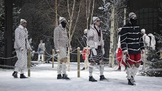 Moncler Gamme Bleu FallWinter 201718 Show [upl. by Phaih]