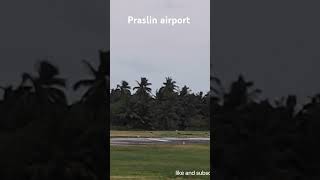 Beautifull island praslin airport ❤️❤️❤️ [upl. by Hullda63]