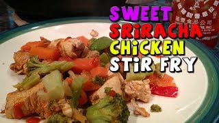 Low Carb Chicken Stir Fry  Sweet Sriracha Meal Prep [upl. by Libbie]